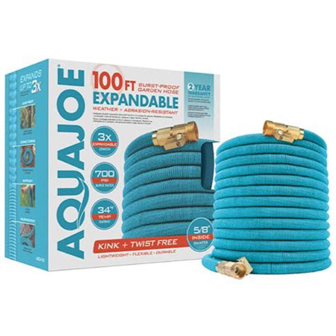 aqua joe hose 100ft|More.